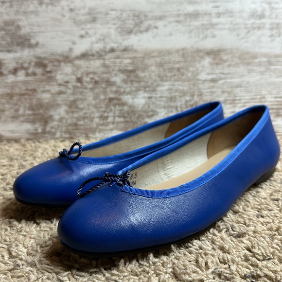 French Sole Womens Nicky Hilton - Kathy Navy Ballet Flats Size 8 Medium (B, M) - Picture 8 of 10